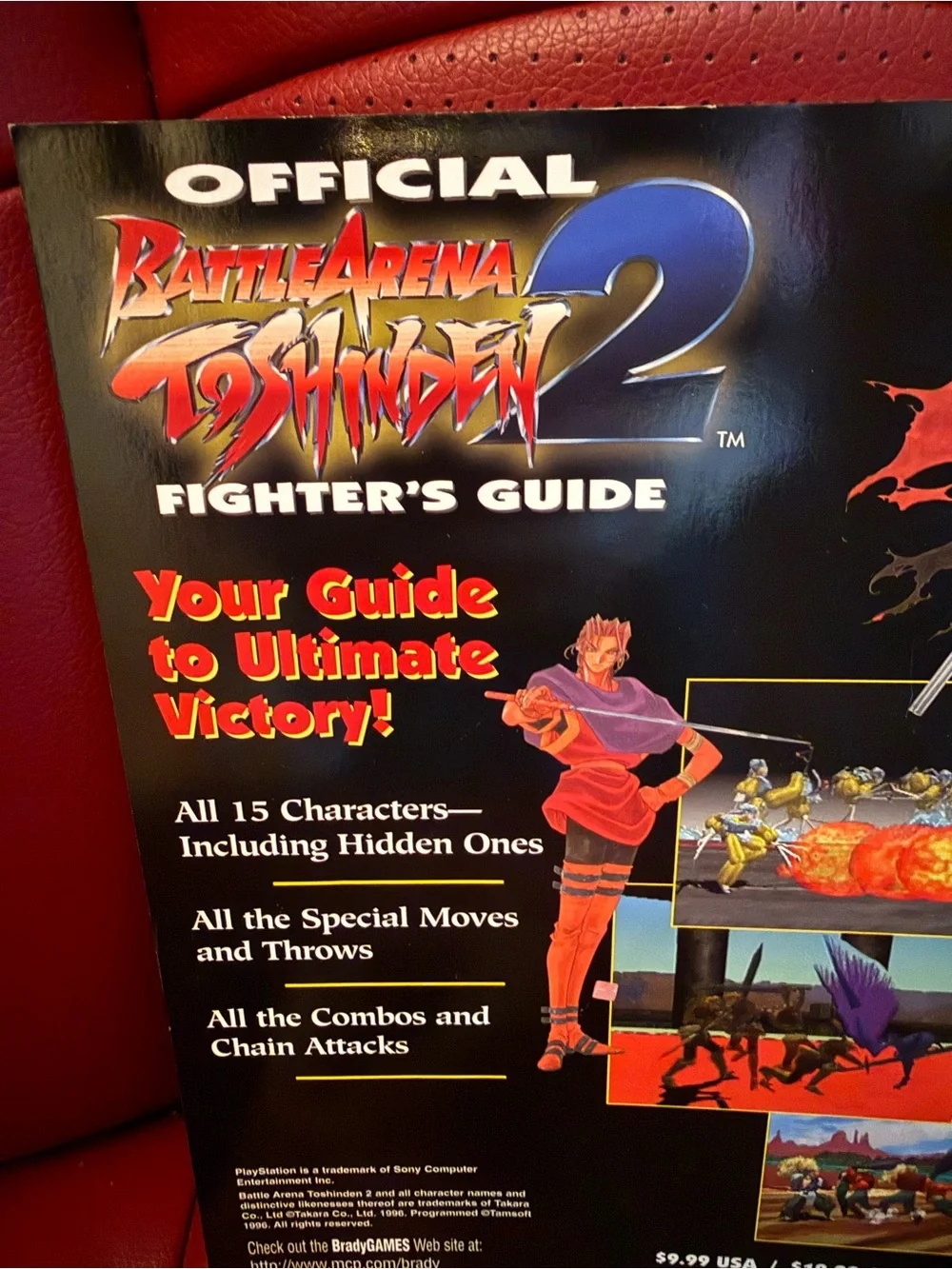 Battle Arena Toshinden 2 - Official Fighter's Guide
